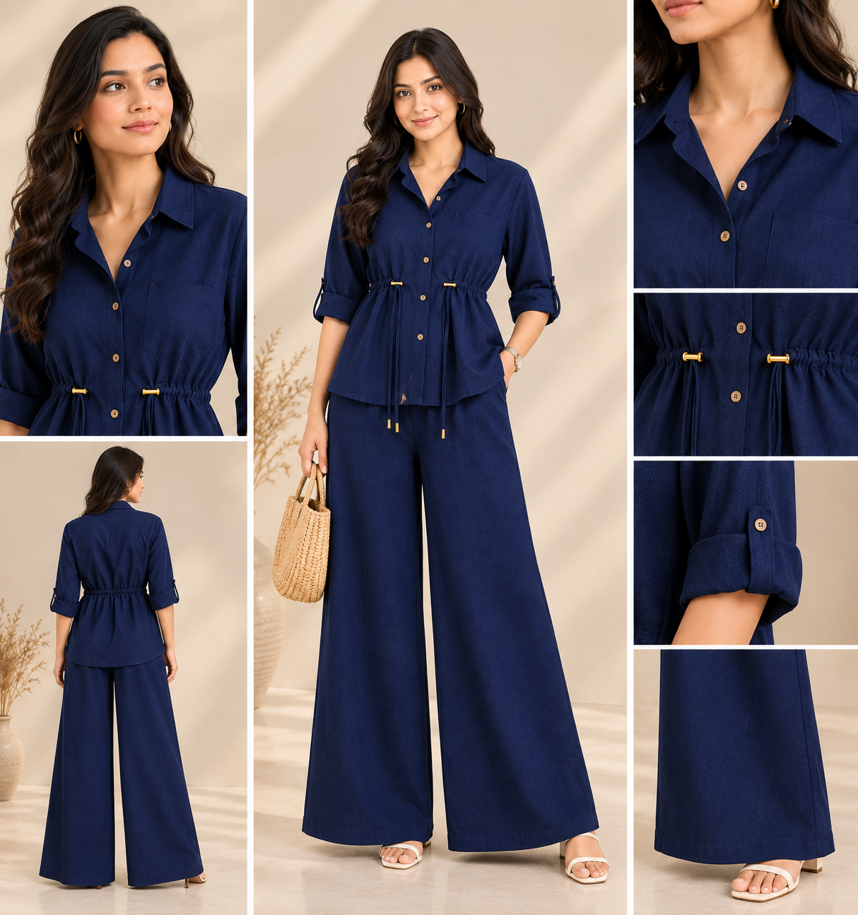 Luxe Breeze Two-Piece Co-Ord Set